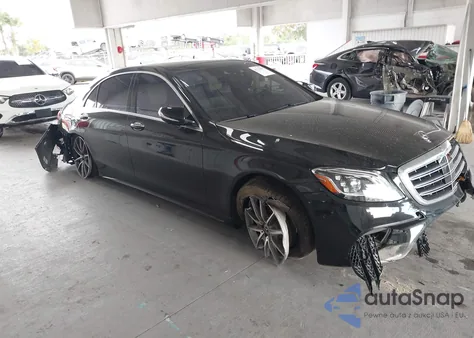 2019 Mercedes-Benz S 560 z USA, uszkodzony, nr VIN WDDUG8DB6KA429525